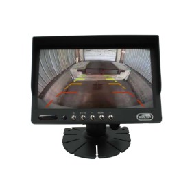 ROSTRA - 7" Standalone LCD Monitor Dash Mount 2 Video Inputs - 2508220